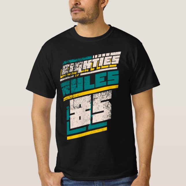 80-årsjubileum t shirt (Framsida)
