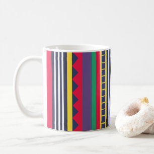 80 Colorful Rand Kaffemugg