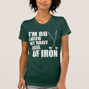 80 daglig dos Järn (på MÖRK) T Shirt