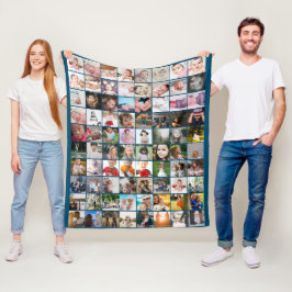 80 DIY-Anpassningsbar för Unik Personlig för fotok Fleecefilt