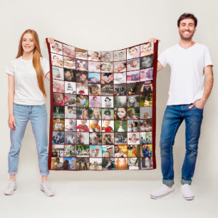 80 DIY-Anpassningsbar för Unik Personlig för fotok Fleecefilt