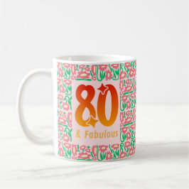 80:e & Fabulous Kaffemugg