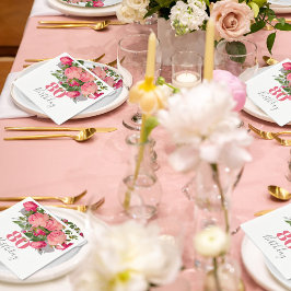 80:e födelsedag 80:e Ro-Eleganten Pappersservett