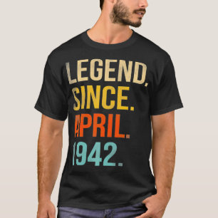 80:e födelsedag ger 80 år gammal förklaring sedan t shirt