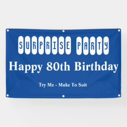 80:e födelsedag i Party