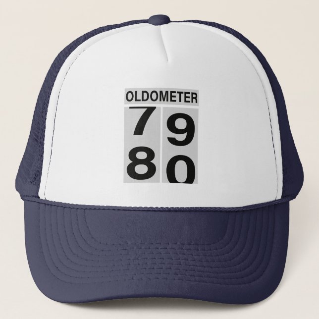 80:e födelsedag Oldometer Keps (Framsida)