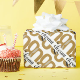 80:e födelsedagen Guld Black, 80:e Eleganten Presentpapper