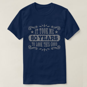 80:e födelsedagen t shirt