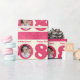 80:e födelsedagsförpackning för rosa av fotokräm i presentpapper (Baby Shower)