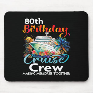 80:e födelsedagstidningen Cruise Crew Friends Fami Musmatta