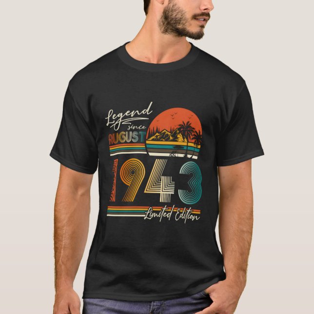 80:e förklaringen sedan augusti 1943 80 t shirt (Framsida)