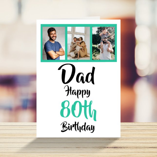 80:e fotosamlingskortet grattis på födelsedagen Pa Kort (Skapare uppladdad)
