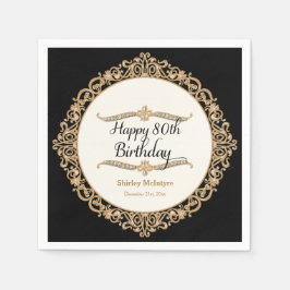 80:e Grattis på födelsedagen-rundans decennium i F Pappersservett