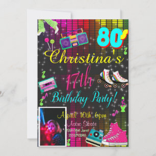 80:e inbjudan, Photo Inbjudan tillbaka till 80-tal