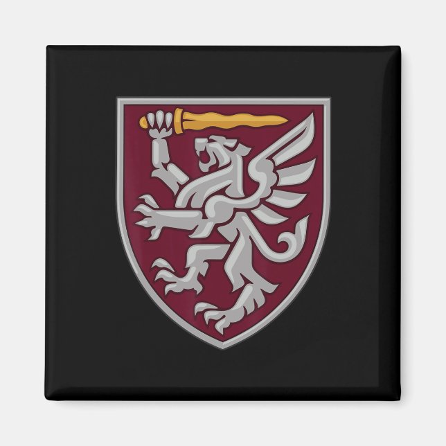 80:e luftmobila brigaden (Ukraina) Ukrainska milit Magnet (Framsidan)
