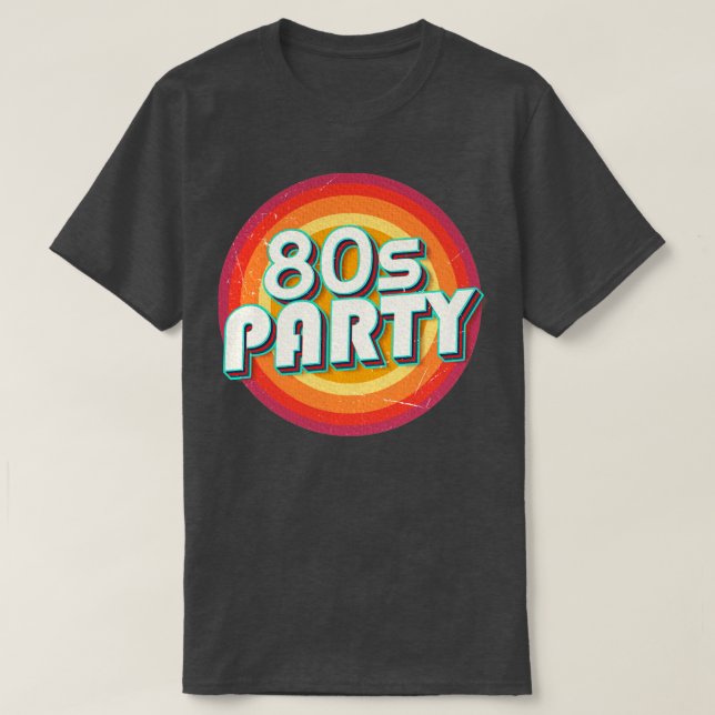 80:e Party1 T Shirt (Design framsida)