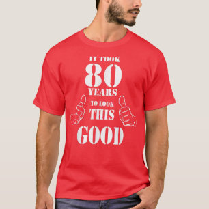80:e Vintagen på födelsedagen 1939 Gift Idéer Man T Shirt