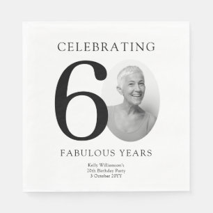 80 Fabulous Years 80th Birthday Pappersservett