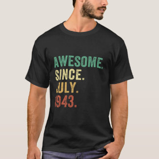 80 Fantastisk sedan juli 1943 80 T Shirt