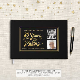 80 födelsedagsår i SKAPAR 2 foton Gästböcker