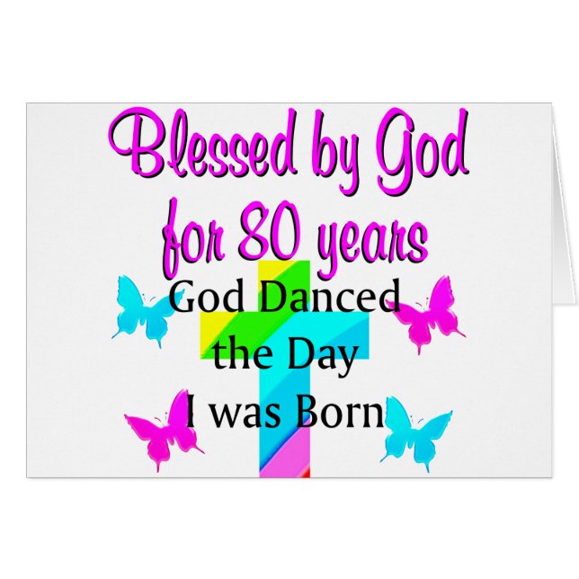 80 GOD LOVNING OBS KORT (Framsidan Horizontal)