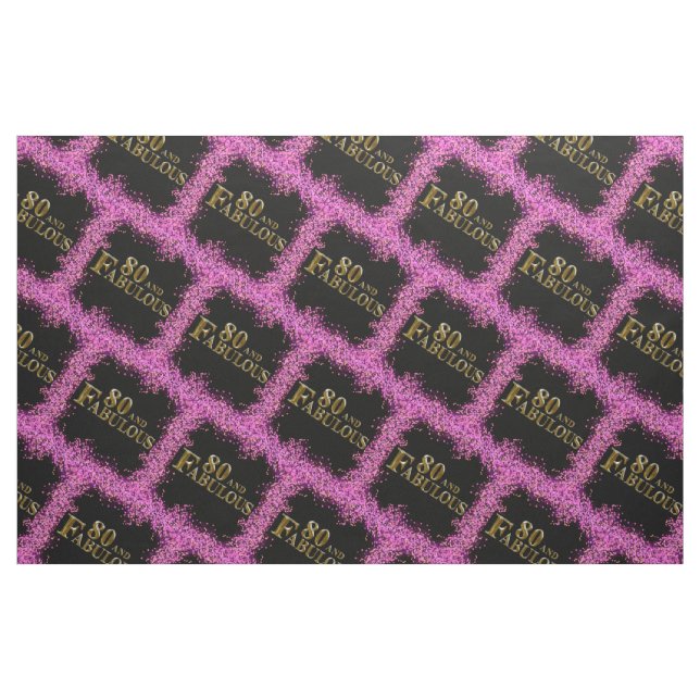 80 och fantastisk  tyg (Fat Quarter)