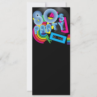 80 Retro Party Inbjudningar