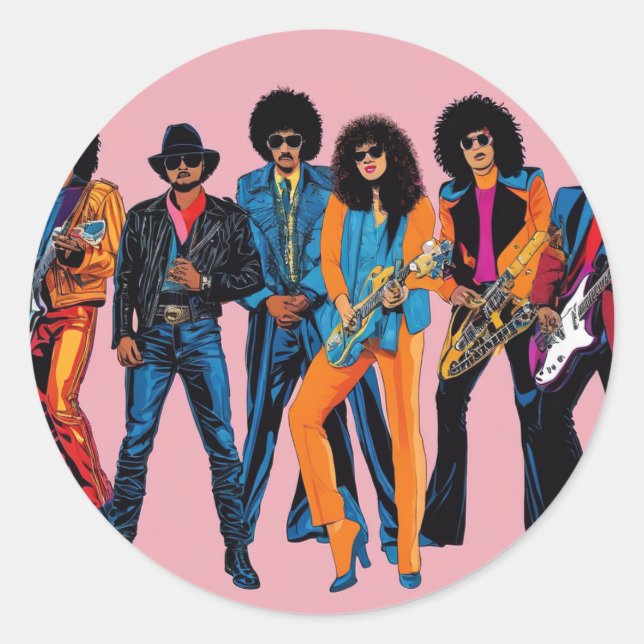 80 RUNT KLISTERMÄRKE (Framsida)