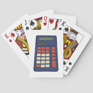 80:s 90:e Calculator Math School Nostalgia Casinokort