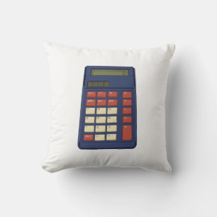 80:s 90:e Calculator Math School Nostalgia Kudde