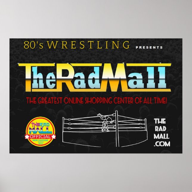 "80:s brottning" i Rad Mall 30:e x 20:e tum Poster (Framsidan)