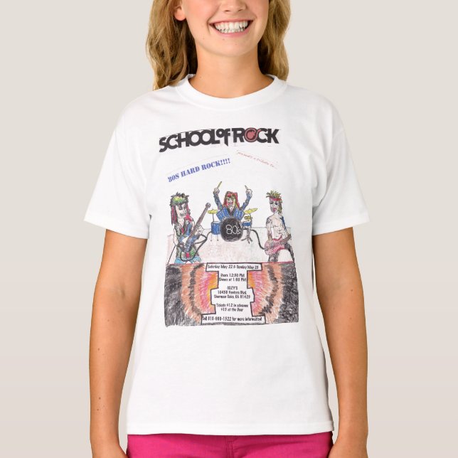 80:s hårda Sten-Flyer T-shirt (Framsida)