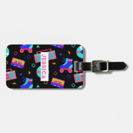 80:s Retro-Anpassade Bagagebricka