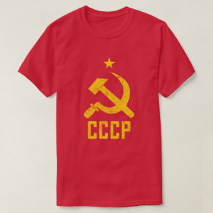 80:s Retro Sovjetunionen CCCP Sovjetunionen Redux  T Shirt