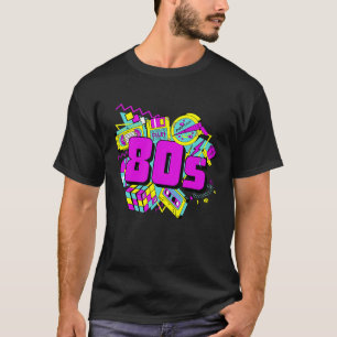 80-sekunders temaparty för 80-sekunders utrustning t shirt