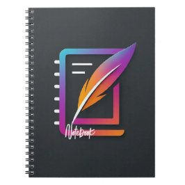 80 sidor med svartvitt streck anteckningsbok