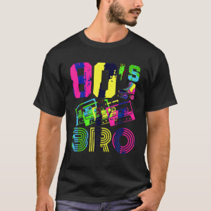 80-tal Bro 1980-tal Mode Temaparty Cassette Tape E T Shirt