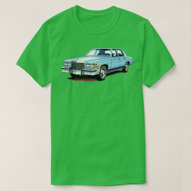 80-tal Cadillac 1 T Shirt (Design framsida)