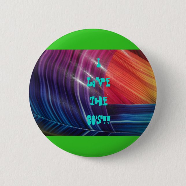 80-tal knäppas knapp (Framsida)