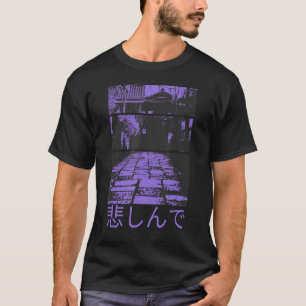 80-tal Retro Lofi Tokyo Japansk Streetwear Vaporwa T Shirt
