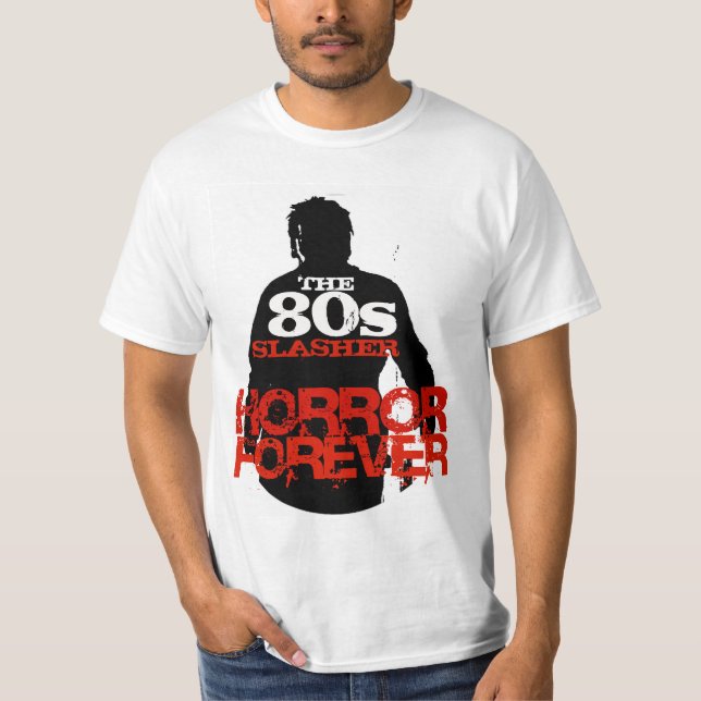 80-tal Slasher T-shirt (Framsida)