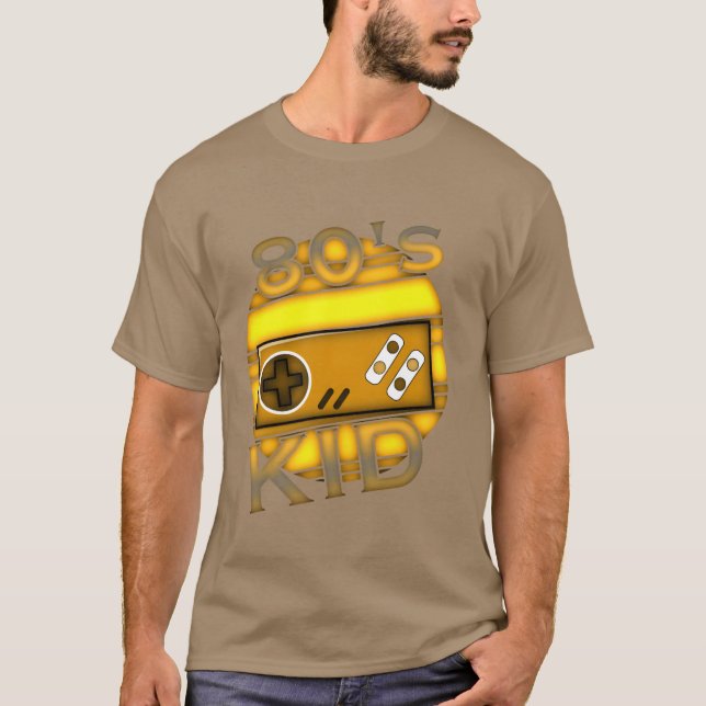 80-talarreflexer för spel t shirt (Framsida)