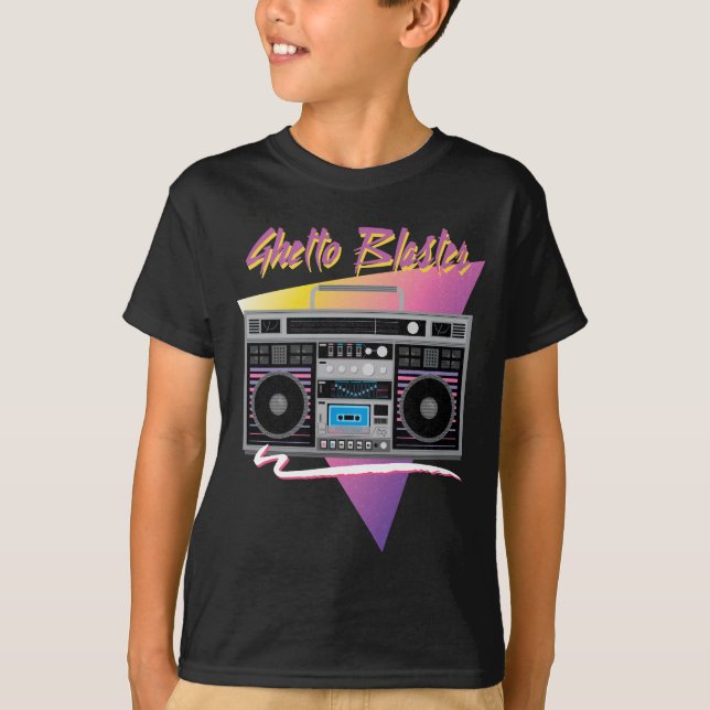 80-talbergsprängareboombox tee shirt (Framsida)