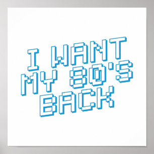 80-talet Älskare Poster