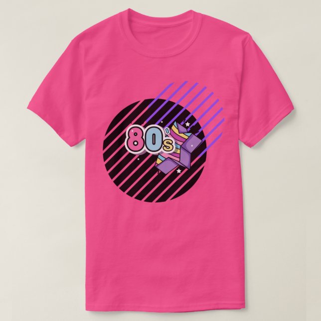 80-talet älskare t shirt (Design framsida)