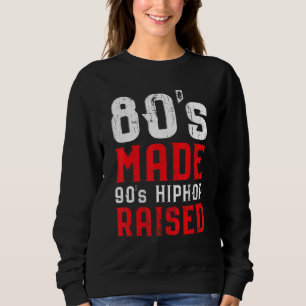 80-talet gjorde 90-talets hip hop uppfostrad vinta t shirt