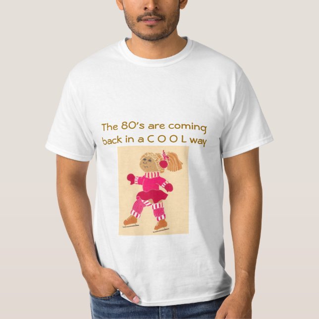 80-talet kommer tillbaka t shirt (Framsida)
