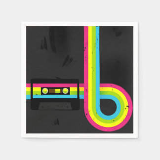 80-talet party pappersservett