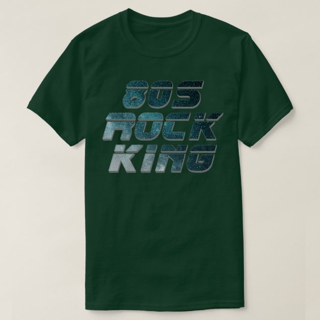 80-talet Sten Kung T Shirt (Design framsida)