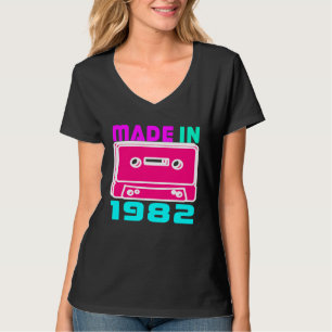 80-talet Tillverkad 1982 1980-tal Kärlek Retro Åt T Shirt
